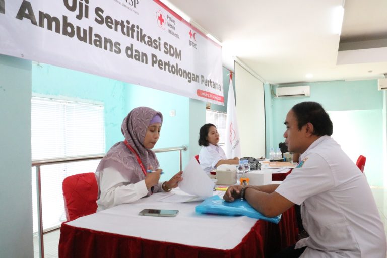 LSP PMI Gelar Uji Kompetensi Pertolongan Pertama &#038; Ambulans