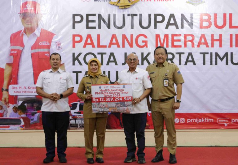 Kolaborasi Bersama Masyarakat, Capaian Bulan Dana PMI Dumai Kembali Tertinggi se Jakarta