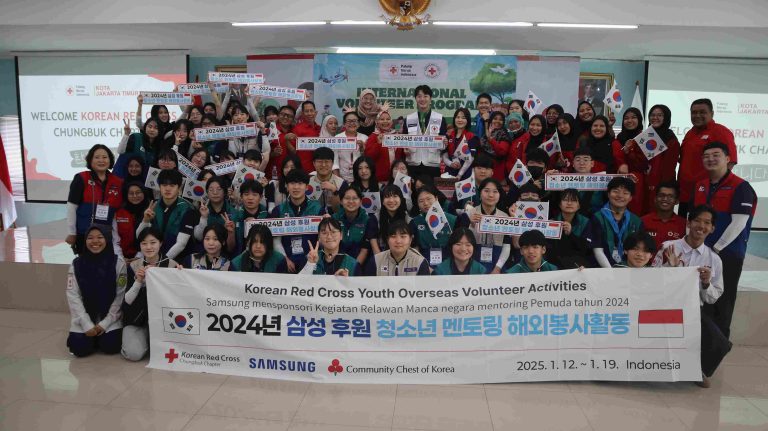 Kunjungan Youth Redcross Palang Merah Korea Chungbuk Chapter Ke Markas PMI Kota Dumai