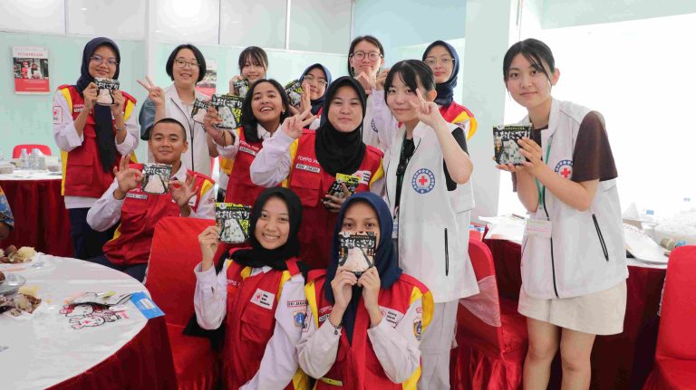 Kolaborasi Humanis PMR � JRC Jepang Berakhir Manis di PMI Dumai